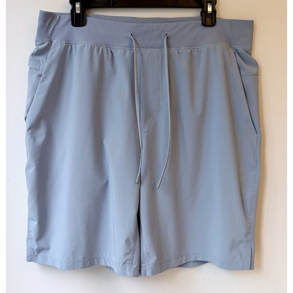 Lululemon Men's T.H.E. Lined Shorts 9" XL Chambray Athletic Sports Casual